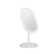 Supperstore Creative Intelligent Rotatable Makeup Mirror LED with Light Touch Induction Vanity Mirror Energy-saving Vanity Mirror-White