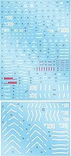 ANSAI Decals Fits Hobby MG 1/100 MSN-06S Sinanju Ver. Ka 2pcs Set DIY Decals
