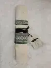 Target Ivory Table Runner W/Dark Green Design Down The Middle 14" X 72" BNWT!