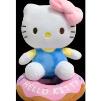 在飛比找蝦皮購物優惠-三麗鷗HELLO KITTY凱蒂貓中款甜甜圈震動娃娃 玩偶 