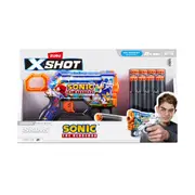 Zuru X-Shot Sonic The Hedgehog 8X Skins Menace Blaster Playset - Assorted