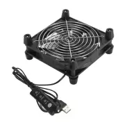 140mm USB Computer Fan With 3 Speed Control 2800RPM Maximum Speed USB Powered