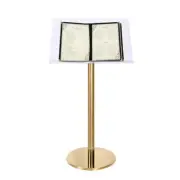 Gold Floor Book Holder / Menu Stand / Floor Stand