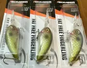 3 Bomber Fat Free Fingerling BD5F Crankbait Fishing Lures MIMOSA