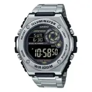 Casio MWD100HD-1BV, 10 Year Battery Watch, 100 Meter WR, Bracelet, 5 Alarms, NEW