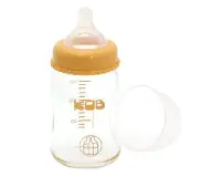 在飛比找Yahoo!奇摩拍賣優惠-KOB-寬口徑玻璃奶瓶150ml【日本製】【TwinS伯澄】