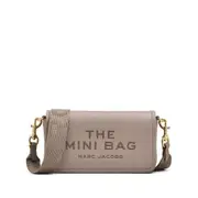 [Marc Jacobs] Marc Jacobs The Leather Mini Crossbody Bag ONE SIZE NEUTRALS