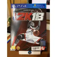 在飛比找蝦皮購物優惠-全新未拆-NBA 2K18 傳奇珍藏中文版