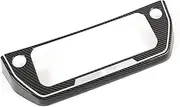 Car Center Console Air Conditioning Mode Button Frame Trim Stickers for Defender 90 110 2020-2023 Car Accessories Trim Interior (Color : A, Size : 1)