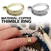 Sewing Accessories Knitting Loop Crochet Yarn Guides Thimble Tools SALE New~