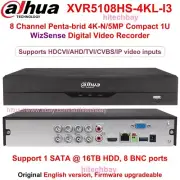 Dahua XVR5108HS-4KL-I3 8CH 4K AI WizSense DVR HD CVI/AHD/TVI/CVBS/IP 8MP camera