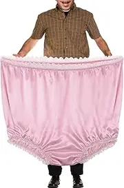 [COZYMATE] Big Undies Funny Joke Gag Gift Giant Mama Oversized Novelty Underwear Granny Panties White Elephant Prank Gifts for Women Men