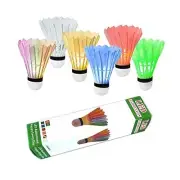 LED Badminton Shuttlecocks Lighting Birdies Shuttlecock Glow in The Dark 4