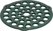 Lodge L8DOT3 Cast Iron Meat Rack/Trivet, Pre-Seasoned, 8-inch