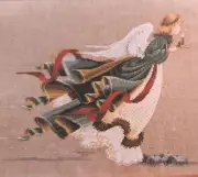 Lavender & Lace Angel Victorian Cross Stitch Pattern First Angel Of Light - Vntg