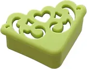Corner Protectors Edge Protector 4Pcs Safe Corner Protector Hollow Out Flower Pattern Soft Kids Table Desk Corner Guard Children Edge Guards(Green Love)