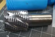 Niagara HSS Cobalt 2.0" Diameter x 2" LOC 8 Flute Roughing End Mill 1.25" Shank