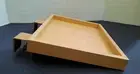BUNKPAL Bedside Table Caddy WOOD Organizer Tray Bedside Shelf Dorm Bunk, camp
