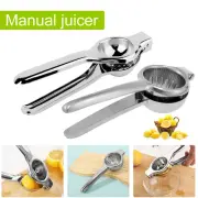 Lemon Squeezer Lemon Manual Press Stainless Steel Handheld Lemon Juicer xiquz