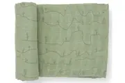 Little Unicorn: Single Cotton Muslin Swaddle - Cactus Lines