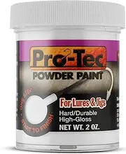 Pro-Tec Jigs and Lures Powder Paints, Jig Head Fishing Paint, Fishing Lure Paint - High Gloss Powder Coating Paint, 2 Ounces