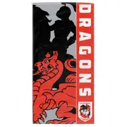St George Dragons NRL Team Logo Bath Beach Towel
