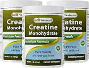 Best Naturals Creatine Monohydrate 1 Lb Pure Powder (1 LB (Pack of 3))