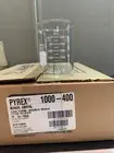 Beaker Pyrex 1000-400 Griffin Low Form 400 mL, Graduated 12 Pcs (1 Pack of 12)