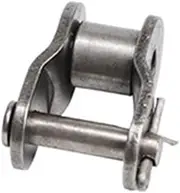MVPDNVNFHA 1PCS 04C-1 Simplex Roller Drive Chain Length 1.5/5 Meter Long Pitch 6.35mm Half Full Buckle Roller Industrial Chain Join(Simplex Half Buckle)