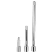 3PCS Socket Ratchet Wrench Extension Bar 75/125/250mm Long Bars Surface