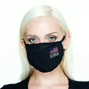 Crystal Bling Rhinestone Face Mask + 5 Layers Pm 2.5 Filter - US Stock ✅