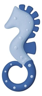 NUK: All Stages Seahorse Teether - Blue