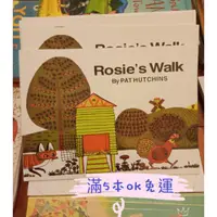 在飛比找蝦皮購物優惠-廖彩杏推薦rosie's walk母雞羅斯去散步英文繪本