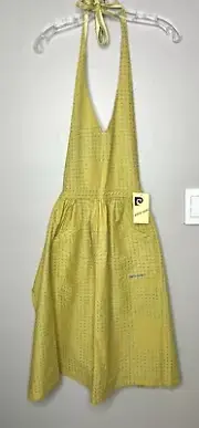 NWT Vintage Dead Stock Pierre Cardin Bib Apron