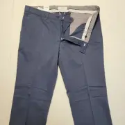 Brax Feel Good Men’s Size 42x34 Evans Kapok & Pima Cotton Chino Pants Blue NWT