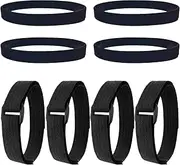 Sectional Couch Sofa Connector Straps, Newest Heavy Duty Couch Leg Vel-cro & Rubber Bands for 3 Piece Modular Sofa - Keep Sectional Couch Legs Together