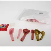 122PCS Balloons Garland Kit Retro Pink Gold Balloons Arch Set 5" 10" Latex leDsp