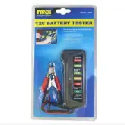 Holden 12V LED Battery Tester Power Dynamo Alternator Motorcycle Vehicle T16897
