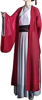 [Generic] Chinese Traditional Hanfu Dress Ancient Swordman Kungfu Suit Adult Tang Dynasty Costume Knight Martial Arts Clothing Outfi