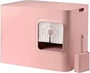 Semi-Enclosed Design Cat Litter Box Large Splash-Proof and Odor-Proof Cat Toilet Pet Supplies Multifunctional Litter Pan