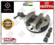 Round Vise Vice for 3" & 4" Rotary Table + 3 Fixing Tee Nut-Milling Tool
