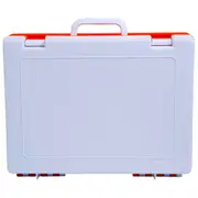 AEROCASE Medium/Large White and Orange Rugged Case 34.5 x 26.5 x 9.8cm (for AFAK5C)