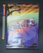 Poster Sydney 2000 Olympics the 3 Mascots - Orignal Ink Group sealed in tube
