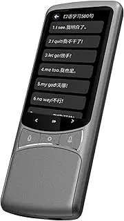 4G Smart Voice Photo Translation Tool, Multilingual Translator Device, Travel Translation Companion, Portable/Supports 138 Languages, Fast and Accurate, 143x52x14mm for Daily Use, Travel