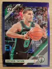 2019-20 Donruss Optic Jayson Tatum Purple Holo Prizm #82 Boston Celtics (T2)