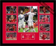 VIRGIL VAN DIJK - LIVERPOOL - MO SALAH - LIMITED EDT 100 ONLY SIGNED MEMORABILIA