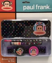 PAUL FRANK STATIONARY SCHOOL PACK & TIN