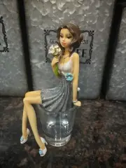Hiccup Beautiful Bridesmaid Girl In Shot Glass # 73653 NIB Bridal Wedding