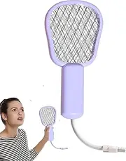 [Gupcaqosjw] Fly Swatter | Automatic USB Indoors Fly Swatter | Home & Gardening Supplies for Kitchen Balcony Garden Hotel Restaurant Travel Indoor Outdoor Camping