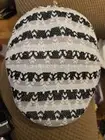 NWT Kangol 507 Groovy Warp Black White Knit Ivy Cap Hat Newsboy Golf Driver - L
